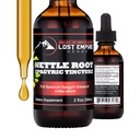 Lost Empire Kruiden Nettle Root Extract Spagyric Tinctuur (2 fl oz) - Wild Geoogst van supplement voor mannen, urinefunctie, BPH, haarverlies - 3rd Party Lab Getest