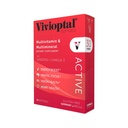 Vivioptal Active, 30 Softgels, Ginseng & Omega 3, Multivitamine & Multimineral, Glutenvrij, Duitse Formule