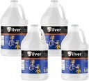 Silver Support - Herbal Immune Support Supplement, Nano-size Silver Solution, Immune Booster voor kinderen, Huisdieren en volwassenen, Gezuiverd Zilver, Fortify Your Immune System for Cold and Flu Season - 4 Gallon
