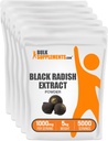 BulkSupplements.com Zwarte Radijs Extract Poeder - Lever Ondersteuning - Spaanse Zwarte Radijs Extract - Lever Supplement - Kruidensupplementen voor lever en spijsverteringsgezondheid (5 Kilogram - 11 lbs)