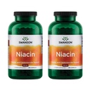 Swanson Niacin (B3) Cardio Health Support Koolhydraat Metabolisme 500 Milligrammen 250 Capsules (2 verpakkingen)