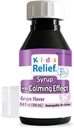 Kinderen Relief Siroop met kalmerend effect, voor kinderen 0-12 jaar, druivensmaak, gluten en verfvrij, Geen toegevoegde suiker, 3,4 oz