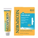 Neoclosporine + maximale sterkte pijnverlichting Dual Action Cream, Eerste Hulp Topical Antibiotic and Analgetic Cream for Wound Care of Minor Cuts, Scrapes and Burns, Polymyxine B & Pramoxine HCl, 1 oz