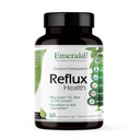 EMERALD LABS Reflux Health - Indigestie & Heartburn Relief with Mucosave FG, DGL, Aloë Vera, Probiotica, Digestieve Enzymen & More* - 60 Plantaardige Capsules (30 dagen)
