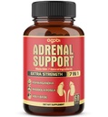 agobi 7in1 Adrenal Support Supplement - equivalent aan Concentrated Ashwagandha, Panax Ginseng, Rhodiola Rosea & More - 60 Capsules 2 maand voor lichaamsbalans