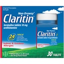 Claritine 24 HR Non Drowsy Allergie Medicine, Loratadine antihistamine tabletten, 30 Ct