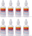 MAJOR Deep Sea Premium Saline - Vaporisateur hydratant nasal pour le soulagement de l'humidité et de l'irritation - Chlorure de sodium 0,65% - 1,5 Fl. Oz (8 Pack)