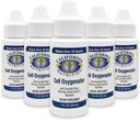 Cell Oxygenator 1 Fl Oz Fles (verpakking van 5), Liquid Concentrate Cell Oxygen Drops Water Daily Nutritional Dietary Supplement, Ondersteuning Immune System, voor dagelijks gebruik Sport Atleten