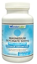 Wonder Laboratories Magnesium Glycinate 500mg, 100% gecheleerd voor Superior Absorptie, Non-GMO, NO Gluten Dairy & Soy, ondersteunt spier-, gewrichts- en hartgezondheid (120)