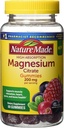 Nature Made High Absorptie Magnesium Citrate 200mg Gummies, 60 Telling, Mixed Berry, 60 Telling (Pack of 12)