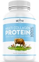 Revive Naturals Multi Collageen Proteïne Capsules - Types I, II, III, V & X - Gehydrolyseerde gras Fed Bovine, Wild Caught Marine & Free-Range Chicken, Gemaakt met Hyaluronzuur & Vitamine C, 120 Caps