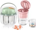 GloDeals Pill Organizer, Pill Crusher, Cutter en Splitter