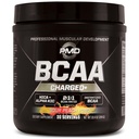 PMD Sports BCAA Opgeladen Delicious Amino Acid Drink Mix voor prestaties en herstel - Verhoog de spierfunctie voor training en dagelijkse energie - Sour Peach Ring (30 porties)