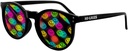 HI-LITS Smiley Special Effect Licht Veranderende/Lichte Diffractie Glazen - Smiley Gezicht Effect Ogen - Designer Style