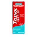 Crème de numération Tylenol Precise, résistance maximale 4% Lidocaïne et 1% Mentol Topique Analgésique, Crème de soulagement de la douleur pour le dos, les muscles et les articulations, Applicateur Rollerball, Fast-Acting, Scent Light, 4 oz