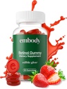 Embody: 60 Skin Gummies Multivitamine Retinol Gummy 