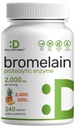 Bromelaine Supplement 2.000mg Per Serving, 240 Capsules 