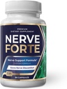 – Supplément avancé de soutien à la neuropathie avec l'acide alpha-lipoïque, la crinière de Lion et ingrédients naturels – favorise la santé nerveuse, assainit la douleur et soutient le confort – 90 capsules