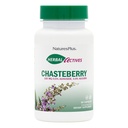 NaturesPlus Herbal Actives Chasteberry - 60 Capsules - Ondersteunt Menstrueel Welzijn en Reproductieve Gezondheid - Veganistisch, Glutenvrij - 60 Serven