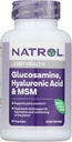 Natrol Glucosamine, Hyaluronzuur en MSM, 90 capsules