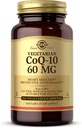 Solgar Vegetarian CoQ-10 60 mg - 180 Plantaardige Capsules - Beschermende Antioxidant - Non-GMO, Veganistisch, Glutenvrij, Zuivelvrij, Kosher - 180 porties