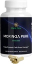 Moringa Antioxidant Capsules - Natural Moringa Oleifera - 800 MG Energie, Metabolisme, & Immune Support.
