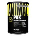 Pak animal - Multivitamines pratiques pour les hommes et les femmes Conditionnement quotidien de vitamines et suppléments tout-en-un - Zinc, vitamines C, B, D, acides aminés et immunosupport - Performance nutritionnelle sportive - 30 Compte