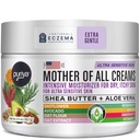 Puriya National Eczema Association Accepted Cream 2 oz, Dry Itchy Skin Relief, Colloïdale havermout Lotion, Voor kinderen, volwassenen, gezicht, handen, moeder van alle crèmes, plantaardige hydratatie,Geen geuren toegevoegd