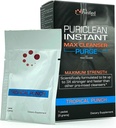Wellgenix Puriclean Instant Max Cleanser Purge - Detox Cleansing Powder - Fruit Punch - 9 Gram Herbal Cleansing Detox Powder
