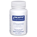 Encapsulations pures L-Theanine - Supplément acide amino pour soutenir la relaxation, le stress et le système nerveux - 120 capsules