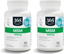 365 door Whole Foods Market, MSM 1000Mg, 90 tabletten (verpakking van 2)