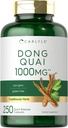 Capsules Carlyle Dong Quai , 1000mg , 250 Count , Supplément sans OGM et sans gluten , Herbe traditionnelle