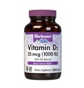 Bluebonnet Nutrition Vitamine D3 1000 UI Softgels, Aide à la croissance musculaire et squelettique, Cholecalciferol de l'huile de poisson, Non OGM, Sans gluten, Sans soja, Sans lait, 250 Softgels
