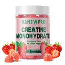 NSF Certified Create Gummy 5g - Createine Monohydraat Gummies for Men & Women, Createine Monohydraat for Muscle Strength, Muscle Builder, Energy Boost, Pre-Workout Supplement(120 Count)-Strawberry