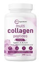 Micro-ingrediënten Multicollagen Pillen voor vrouwen & mannen, 240 Capsules 