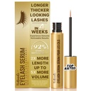 Sérum des cils pour la croissance de la lune pour les femmes : Sérum naturel des cils plus longs et plus sains - Vegan & Enhancer sans cruauté pour les yeux sensibles 5mL 0,17 Fl Oz 5-Mois