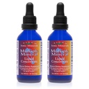 Supplément de minéraux multiples d'Eidon - gouttes minérales de trace ionique pour l'eau, vitamines liquides naturelles pour soutenir la santé cardiaque et l'hydratation, pas de conservateurs - 2 oz, 2 pack