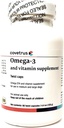 Omega-3 en vitaminesupplement Twistcaps voor middelgrote en grote honden 60ct