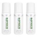 Biofreeze Professional Pain Relief Roll On, Travel Size Arthritis Discomfort Reliever, Fast Acting & Long Lasting Formula, Cooling Menthol Gel 3 Fl Oz (Pack of 3)