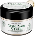 Wild Yam Cream voor Hormone Balance: Natuurlijke formule voor Hot Flashes Nacht Sweaters - Estrogen Progesterone Gratis 2 OZ