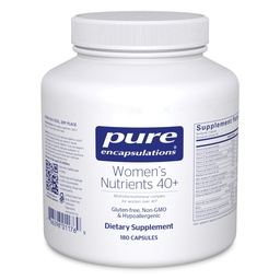 Pure Encapsulations Vrouwenvoeding 40+ - Multivitamine voor vrouwen boven de 40 ter ondersteuning van de gezondheid van urinewegen, borstcelgezondheid en oogintegriteit* - met vitamine C, E & A - 180 capsules