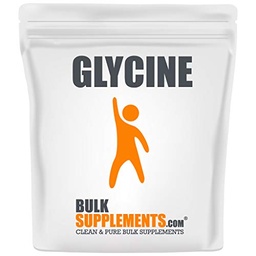 BulkSupplements.com Glycinepoeder - Glycinesupplementen, Aminozuursupplement - Unflavored & Glutenvrij, 3g per portie, 1kg (verpakking van 1)