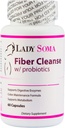 Lady Soma Fiber Reiniging voor vrouwen met Probiotica, 60 capsules