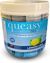 Drie Lollies Queasy Hydration MD Packets - Hydration & Digestive Health Support Tijdens de behandeling - Rehydrateert, vereenvoudigt Misselijkheid & Replaces Nutriënten - Natural & Non-Drowsy - 50 Packets