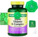 Super Vitamine B-complex tabletten 250 + Spring Super Vitamine B-complex tabletten Dieetsupplement Exclusive Bundle Exclusive Better Ligth&Spring Guide