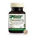 Standaardproces Mangaan B12 - Ondersteunt Bone & Connective Tissue Health - Hemoglobin Formation Support - Glutenvrij, Niet-Dairy & Non-Soy - 90 tabletten (90 porties)