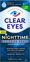 Clear Eyes Nighttime Restoring Eye Drops, Veilig voor nachtelijk gebruik voor 12 uur rustgevende comfort, 0.5 Fl Oz