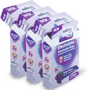 Elektrolyt vervangende Strips - Sugar-Free, Grape Burst Smaak, Hoge Potentie voor Instant Hydration, Perfect voor Gym & Outdoor Activiteiten, 10 Strips in Portable Single-Serve Packs