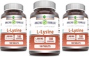 Verbazingwekkende Formules L-Lysine 1000mg Aminozuur tabletten Supplement 