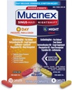 Mucinex Druk, Pijn & Hoest & Nachtshift® Sinus Caplets 20ct